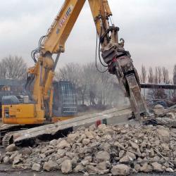 Abrissarbeiten durch Staritz aus Aachen Köln