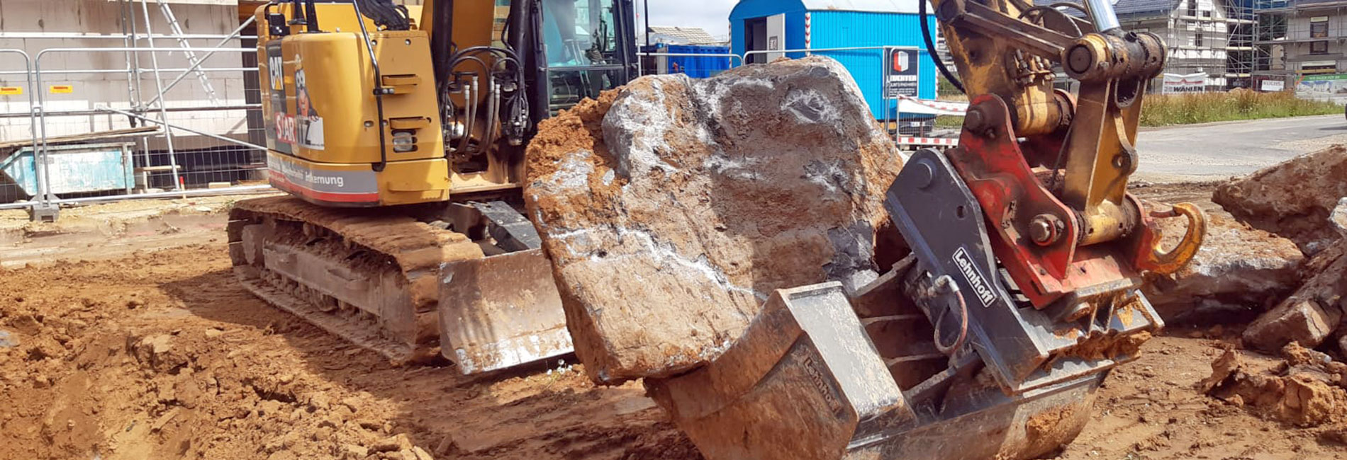 Aushubarbeiten durch Staritz aus Aachen Köln