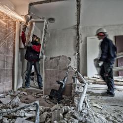 Abrissarbeiten durch Staritz aus Aachen Köln