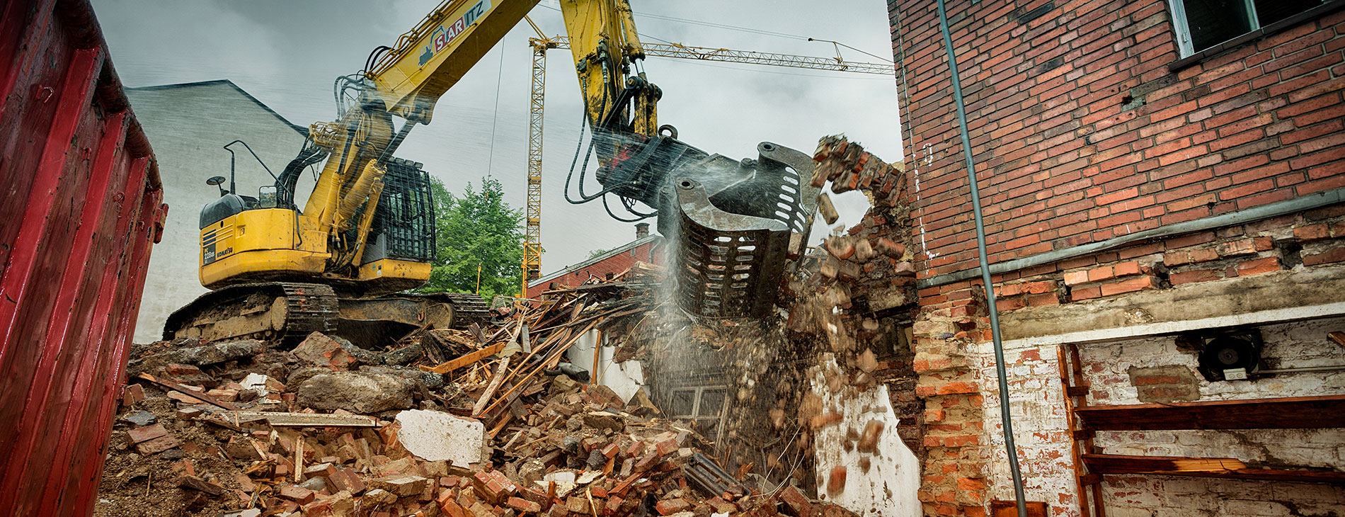 Abrissarbeiten von Staritz aus Aachen Köln